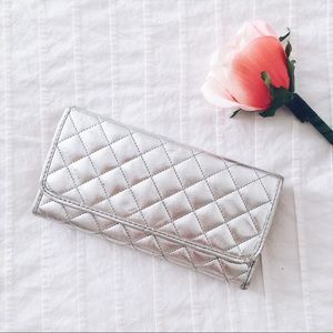 Padded Silver Wallet